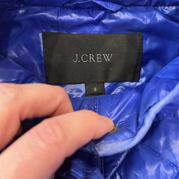 J. Crew Puffer Field Vest, size small, NWOT - Picture 7 of 7